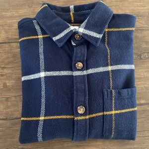 Goodfellow & Co Men's Navy Plaid Shirt/Jacket